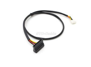 SATA de 15 pines para Cable de LP4