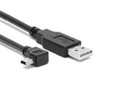 Izquierda ángulo MINI USB B macho de 5 pines a USB un Cable 2.0 macho