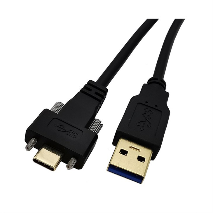 USB 3.1 Type C Dual Screw Locking