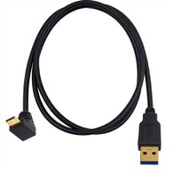 USB A en ángulo recto a USB C