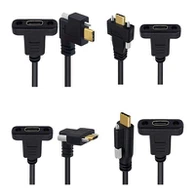 Cable de extensión de montaje en panel USB C